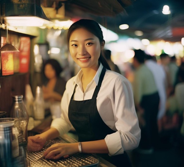 酒吧服务员，如何在繁忙的夜市中保持专业与热情